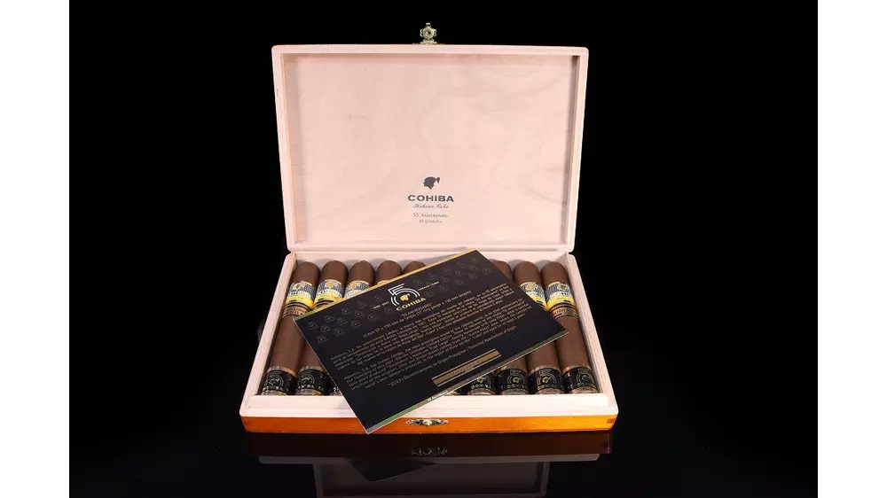 COHIBA 55 ANIVERSARIO EL 2021
