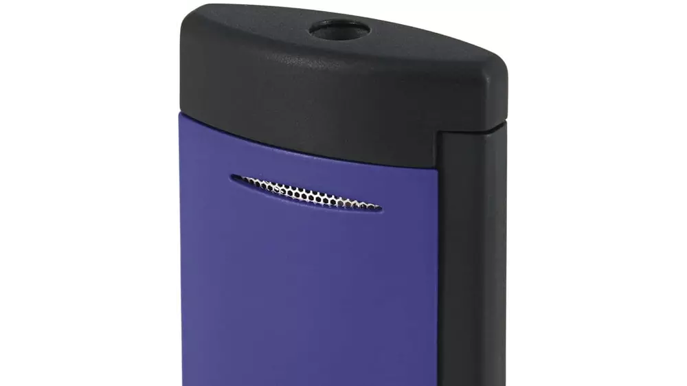 запалка S.T.DUPONT Minijet matte black and ocean
