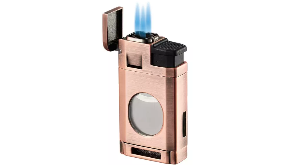 запалка Winjet Premium 3xJet copper with cutter, ring 58
