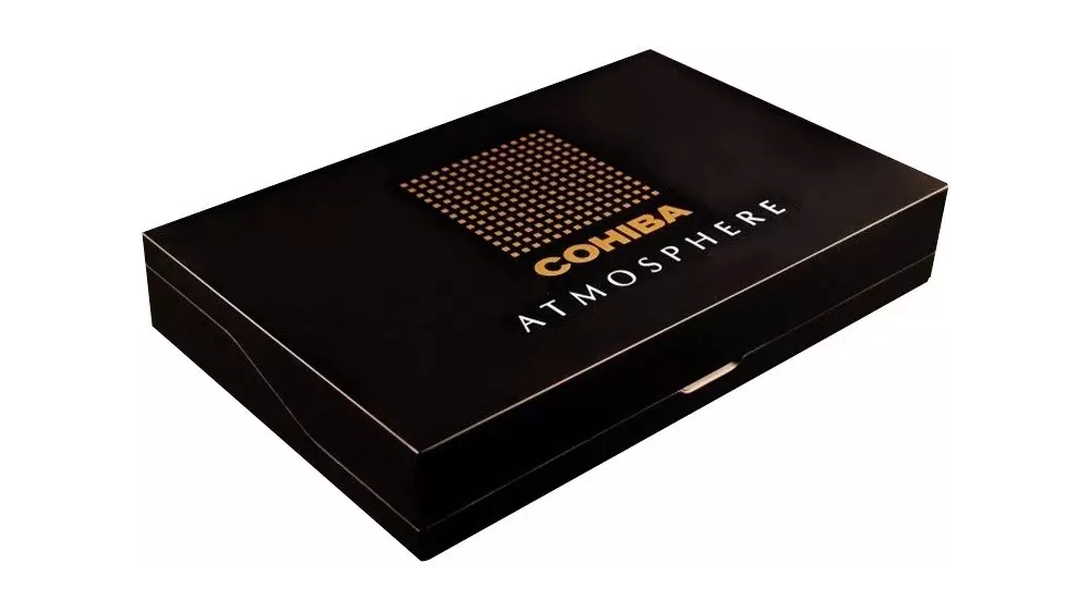 умидор COHIBA Atmosphere Travel black 10 cig