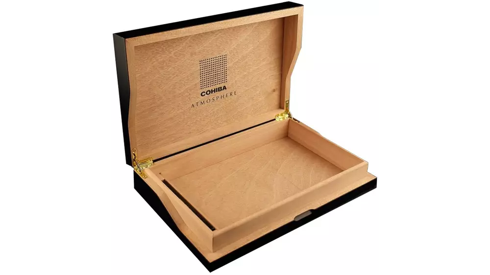 умидор COHIBA Atmosphere Travel black 10 cig