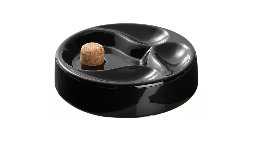 пепелник за лула Angelo ceramic black 3