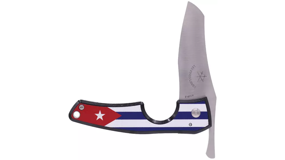 резачка нож Les Fines Lames LE PETIT Flag Cuba Dark