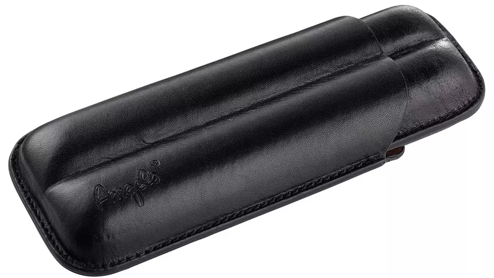 пурера Angelo genuine leather black 2 cig
