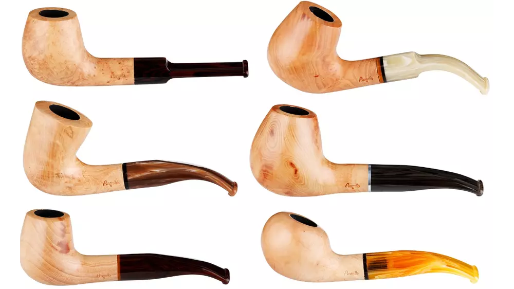 pipe Angelo Florenz Light braun colorfull Mouthpieces