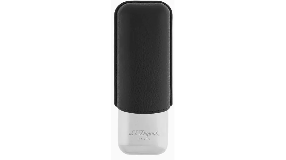 пурера S.T.DUPONT black and chrome 2 cig