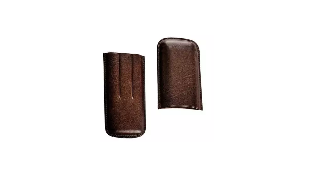 пурера Angelo dark brown leather 3pcs