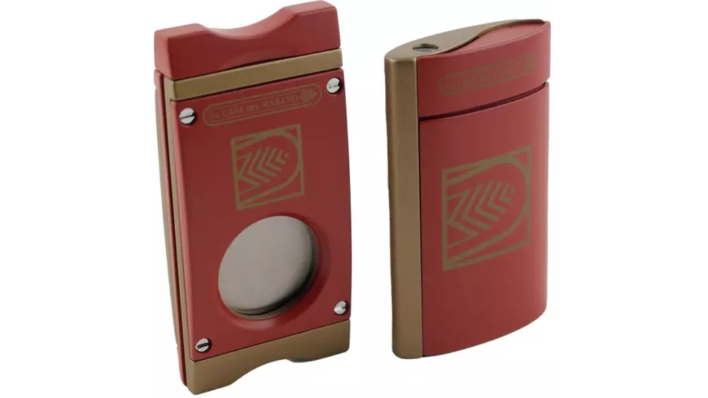 под. к-т La Casa del Habano lighter+cutter