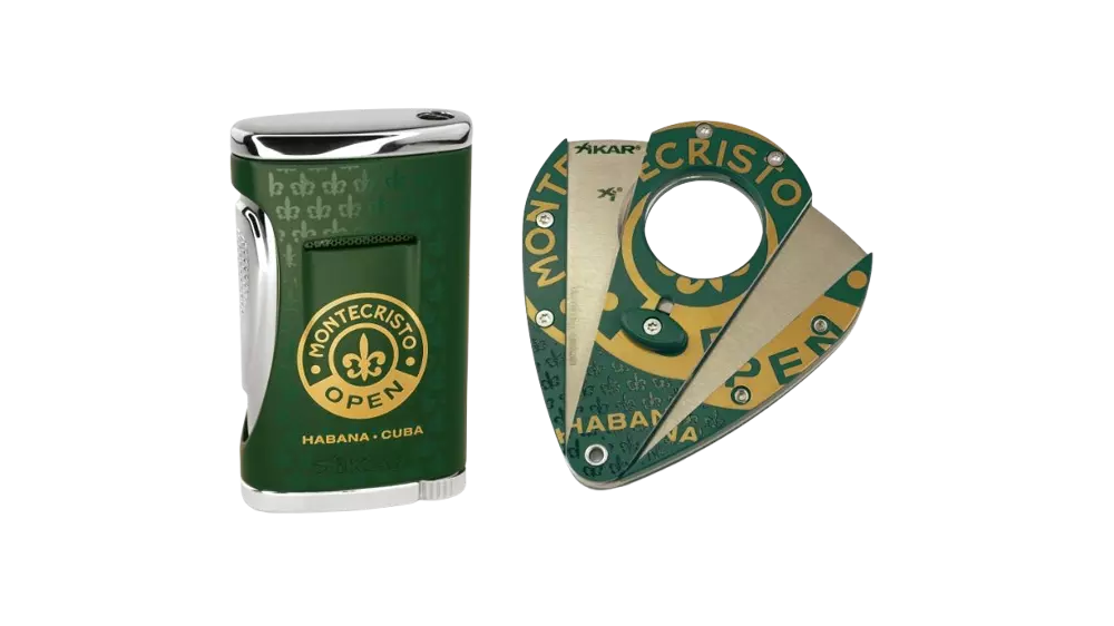 под. к-т MONTECRISTO OPEN XICAR lighter + cutter