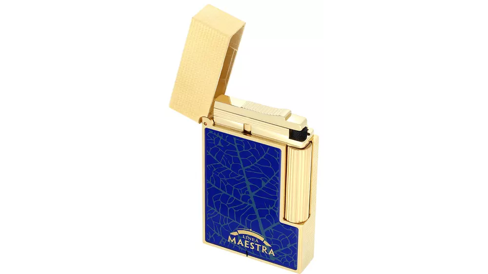 запалка S.T.DUPONT L2 Partagas blue and golden