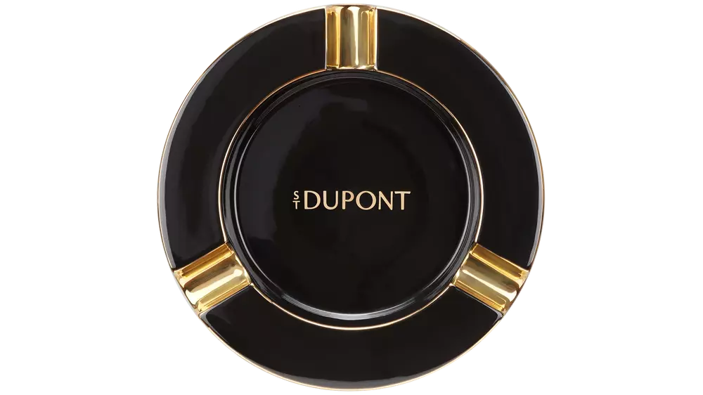 пепелник S.T.DUPONT XL black and golden