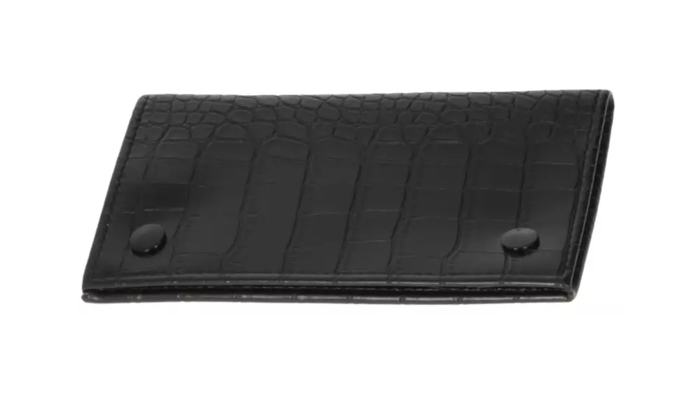 калъф за тютюн Angelo black with 3 zipper