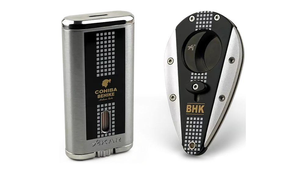 под. к-т COHIBA BEHIKE Xicar lighter and cutter