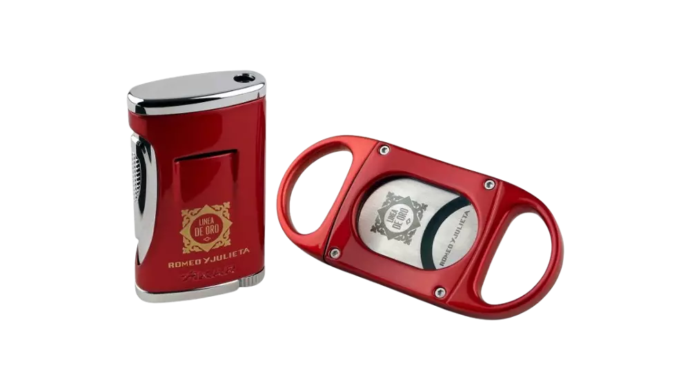 под. к-т ROMEO Y JULIETA D ORO cutter and lighter