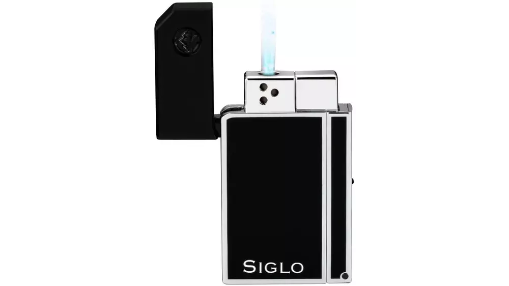 запалка SIGLO High Altitude obsidian black jet+punch