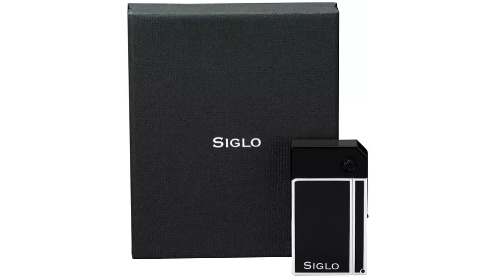 запалка SIGLO High Altitude obsidian black jet+punch