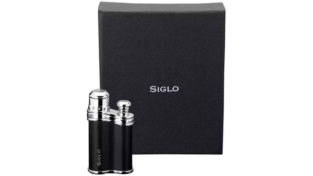 запалка SIGLO Bean shape matt black jet