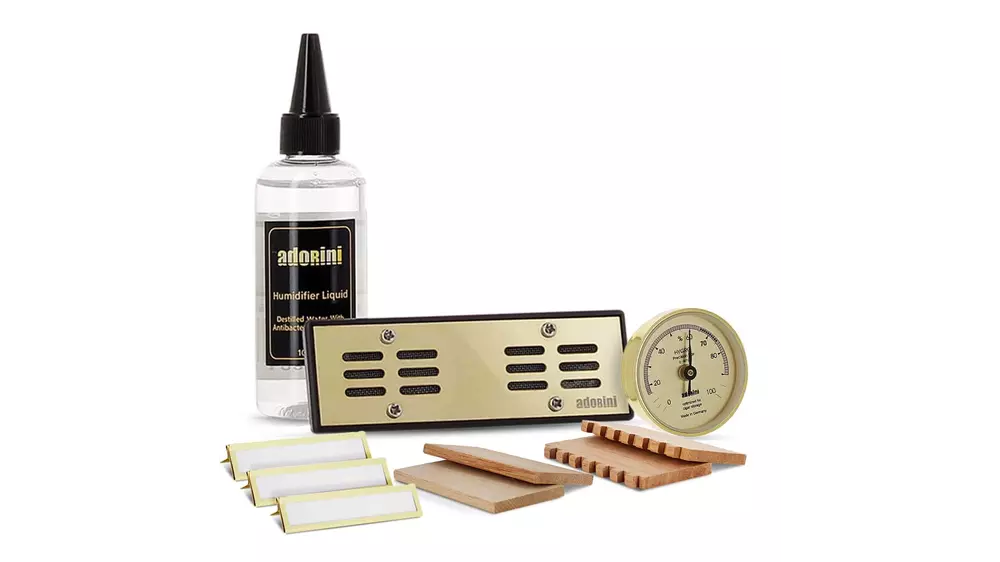 умидор ADORINI Novara M deluxe ebony 75 cig