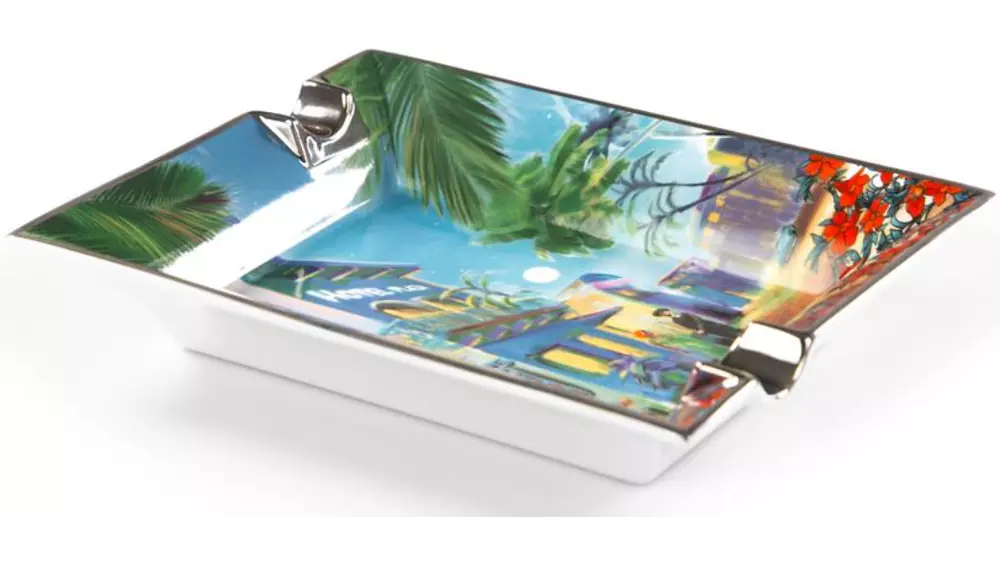 пепелник S.T.DUPONT Cuba porcelain