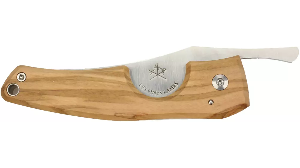 резачка нож Les Fines Lames LE PETIT Compass Cuba Olive