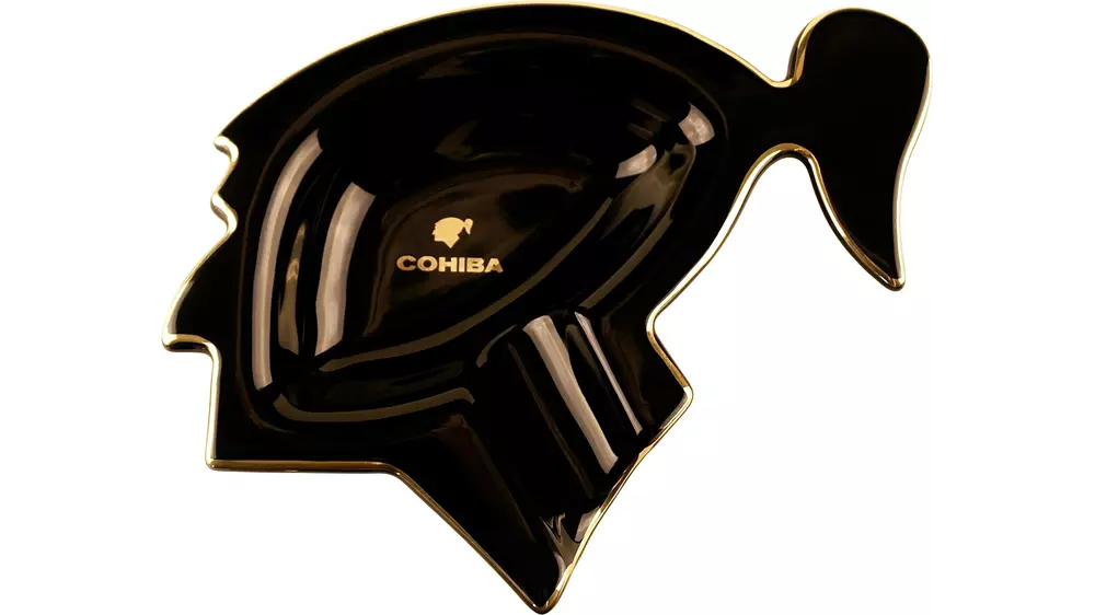 пепелник COHIBA INDIAN 1 cigar black