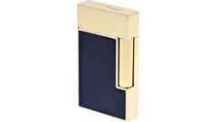 запалка S.T.DUPONT Ligne 2 Lacquered blue and gold