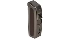 запалка Winjet Jet anthracite with wood grain and scissors