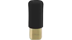 пурера S.T.DUPONT black gr/golden 2 cig