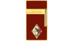 запалка S.T.DUPONT ROMEO Y JULIETA BIGGY red and gold