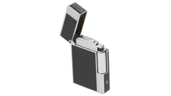 запалка Eurojet Gender soft flame black and chrome