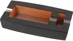 пепелник Cigar Lux carbon and wood 2 cigars