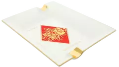 пепелник S.T.DUPONT ROMEO Y JULIETA red and white lacquer glossy 2 cig