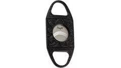 резачка Angelo metal antique black and leather case