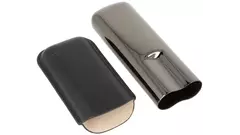 пурера Angelo Metal base leather black ring 53 2 cig