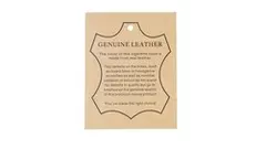 табакера Caseti Real leather light brown 85mm/20 pce