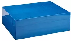 humidor MORICI ROMA Veined blue small 20-30 cig