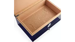 humidor MORICI ROMA Cuban flag blue Special club edition 100 cig