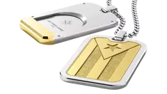 cutter medallion Les Fines Lames Le Tag T100 Flag Cuba Gold
