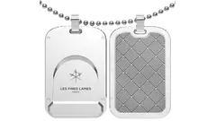 резачка медальон Les Fines Lames Le Tag T100 Silver Leaves