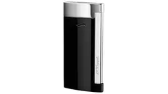 запалка S.T.DUPONT Slim 7 black and chrome