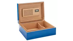 humidor MORICI ROMA Veined blue small 20-30 cig
