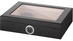 умидор Angelo Glasstop carbon fibre 25 cig