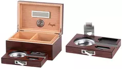 умидор сет Angelo Brown with combo ashtray