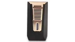 запалка Colibri SLIDE black+rose with punch