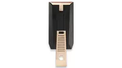 запалка Colibri SLIDE black+rose with punch