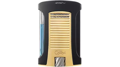 запалка Colibri DAYTONA black + brushed gold
