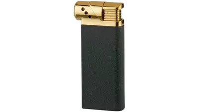 запалка Eurojet pipe soft flame mat black/gold
