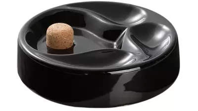 пепелник за лула Angelo ceramic black 3
