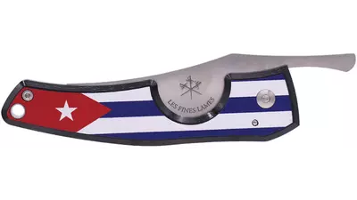 резачка нож Les Fines Lames LE PETIT Flag Cuba Dark