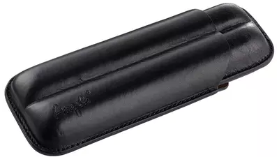 пурера Angelo genuine leather black 2 cig